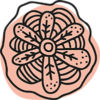 Flora Floristik / Logotyp, e-handel, hemsida, symbol